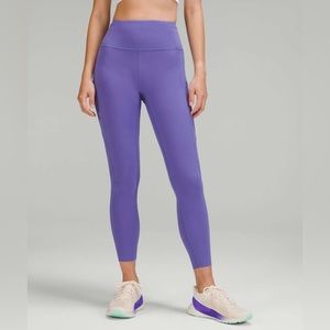Lululemon Fast and Free High Rise Tight 25” | Size 6 | Charged Indigo